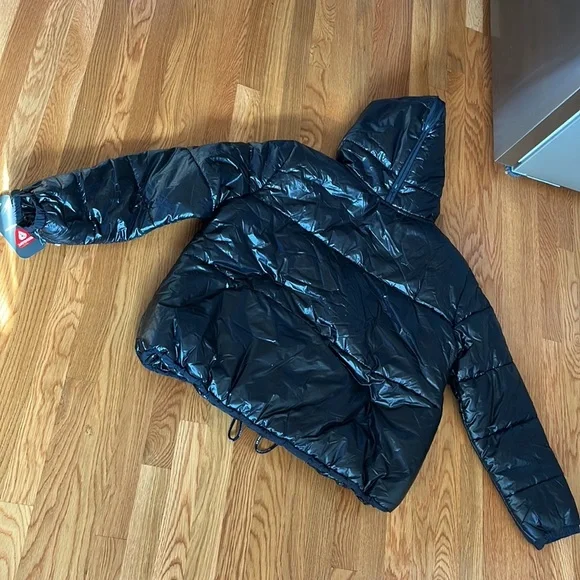 Free People Right Trek Backpack Puffer Size Large Full Zipper Hooded Size L NWT